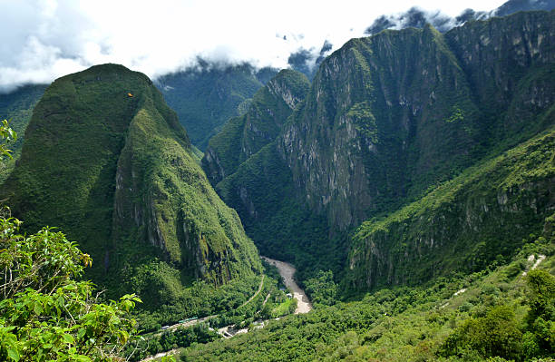 istock Mountains and piks around Machu Picchu 621698220