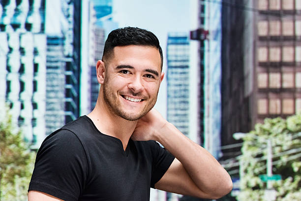 istock Smiling man standing outdoors 621699146