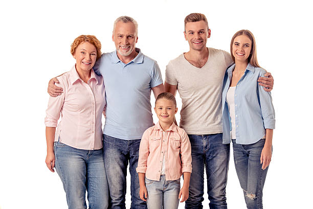 istock Happy big family 621703550