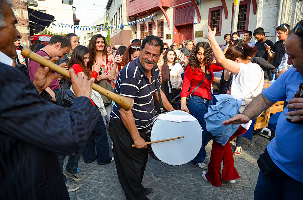 hidrellez festival. ederlezi - drum dance music arts and entertainment foto e immagini stock