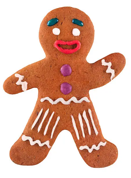 Photo of Classic Christmas gingerbread man
