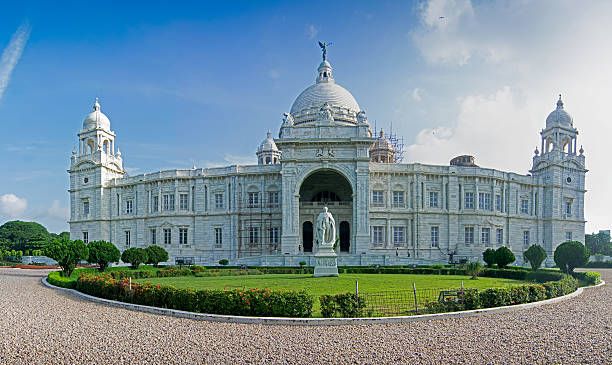 istock Panoramic image of Victoria Memorial, Kolkata 621714262