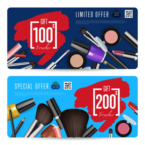 istock Cosmetics Shop Grand Opening Prepaid Gift Coupon 621717194