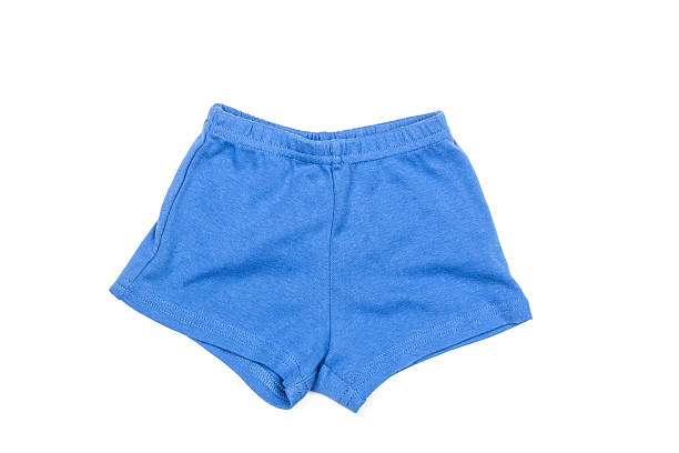 istock Mens shorts isolated on white background 621717624