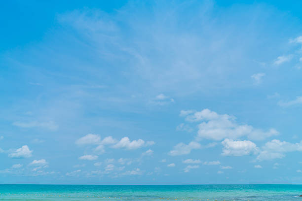 istock Beautiful Blue sea and sky 621718720