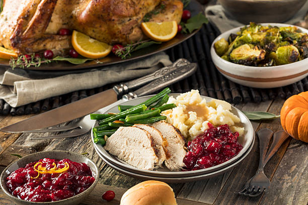 istock Homemade Thanksgiving Turkey Dinner 621722458