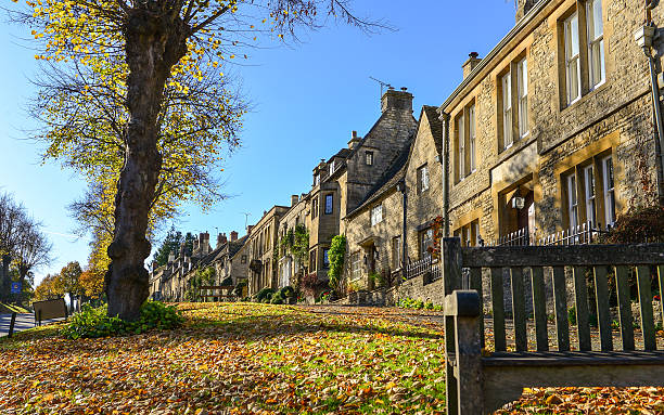 istock Morning at Burford village,UK 621722860