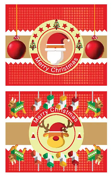 Vector illustration of Christmas vector backgroundjpg