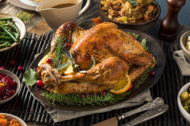 istock Homemade Thanksgiving Turkey Dinner 621723970