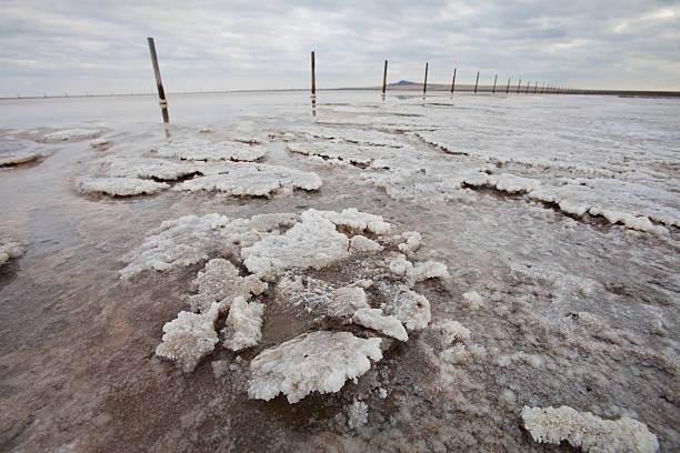 Bogdino-Baskunchaksky Reserve, salt lake Baskunchak landscape