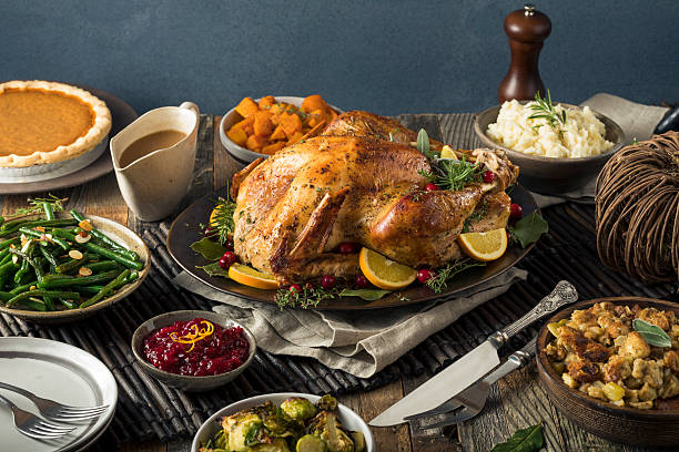 istock Homemade Thanksgiving Turkey Dinner 621725316