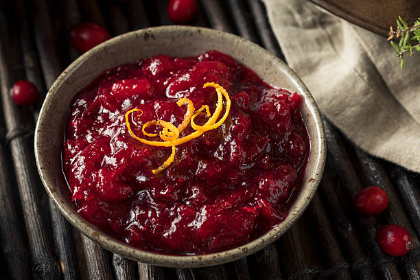 istock Homemade Thanksgiving Cranberry Sauce 621728804