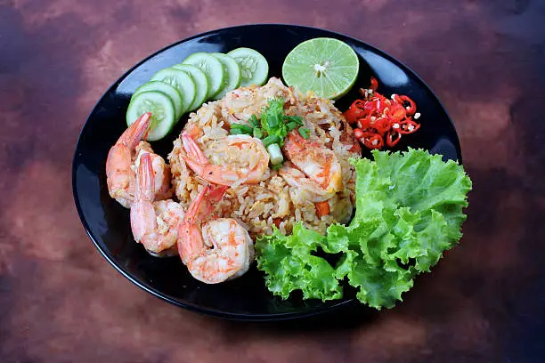 Photo of Fried rice with shrimp call Khao Pad Kong