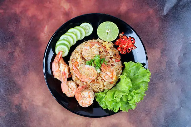 Photo of Fried rice with shrimp call Khao Pad Kong