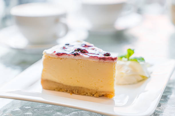 Slice of New York Cheesecake