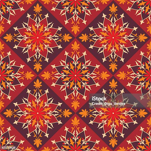 Moar Pattern Pattern In Moorish Style Stock Illustration - Download Image Now ...