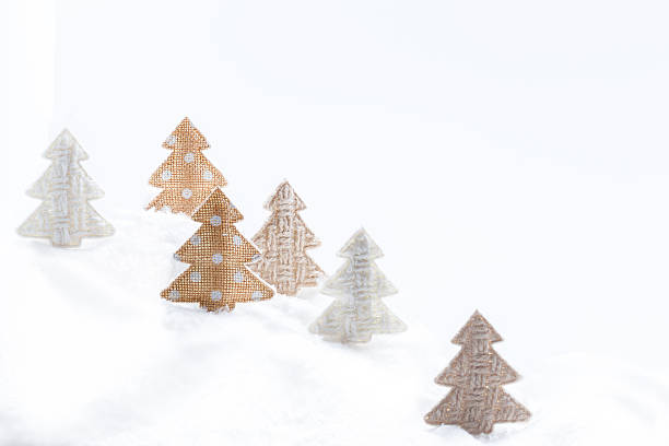 istock Funny christmas card. Christmas ornaments. Space for text 621733542