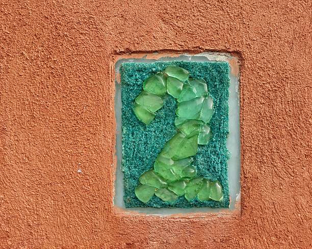 istock The number two made from glass pieces 621815112