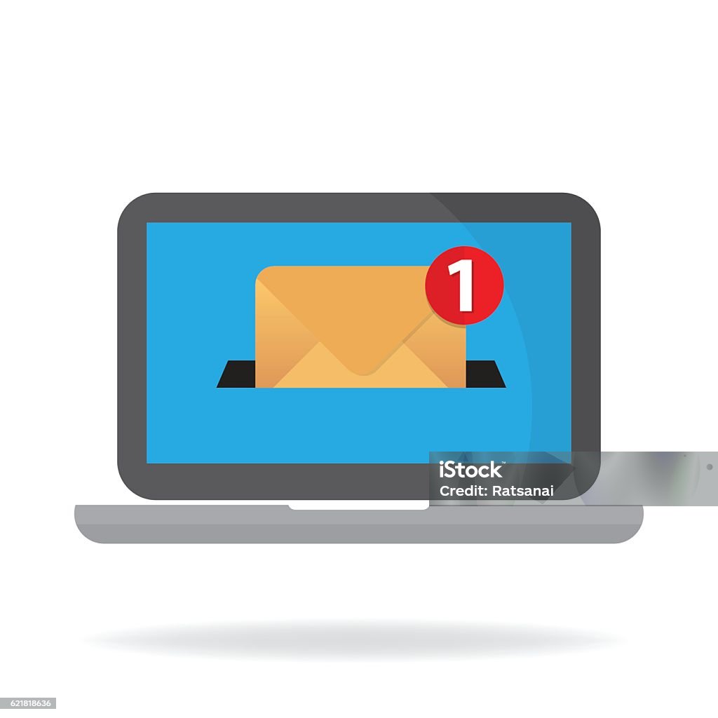Computer Message Graphic Message Stock Illustration - Download Image Now - Computer Graphic, E ...