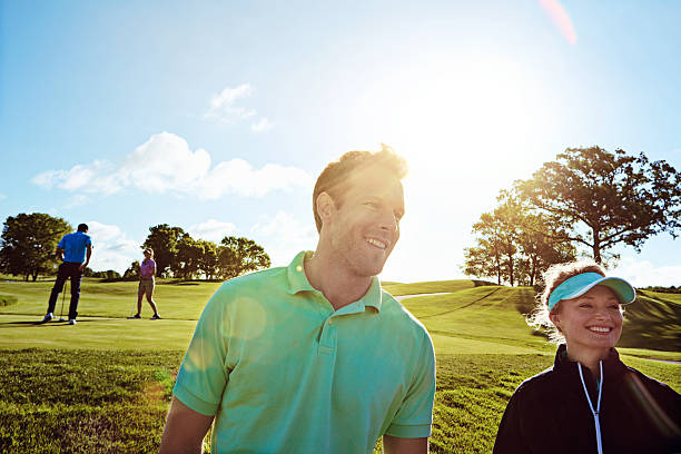 istock Life's good when you're playing golf 621822494