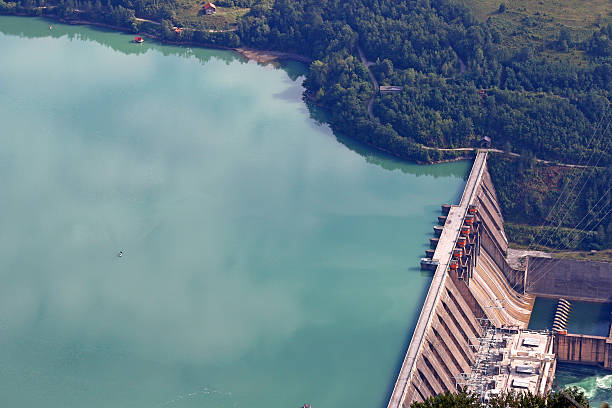 istock hydroelectric power plant on river 621823918