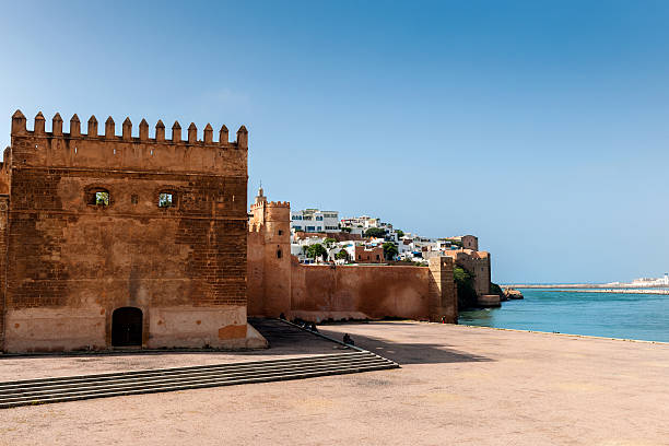 rabat historical medina,  kasbah of the udayas ,rabat ,morocco - rabat marocko bildbanksfoton och bilder