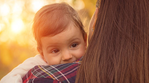 istock Mother and a baby 621833228