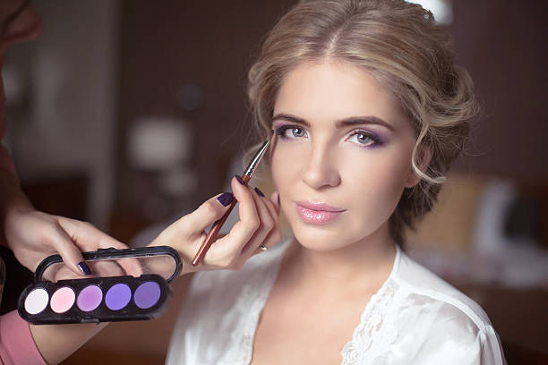 istock Beautiful Bride Portrait wedding makeup, wedding hairstyle, 621835772