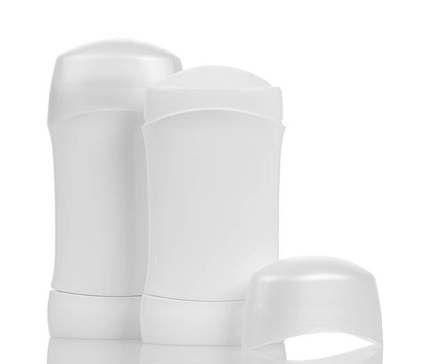 istock Dry deodorant for armpits isolated on white. 621838354