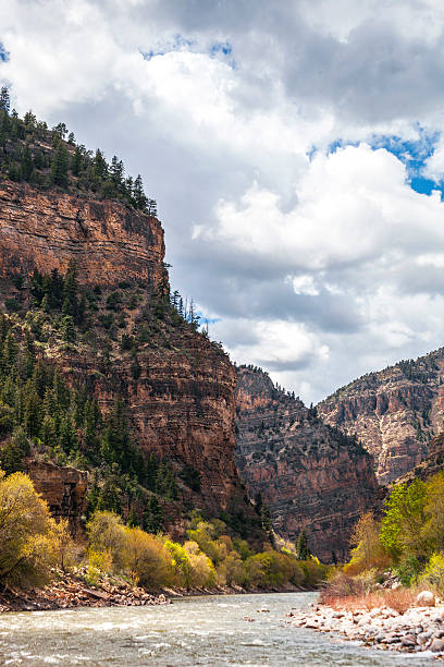 istock River in canyons. Glenwood Springs, Colorado. 621838736
