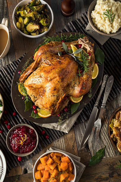 istock Homemade Thanksgiving Turkey Dinner 621841014