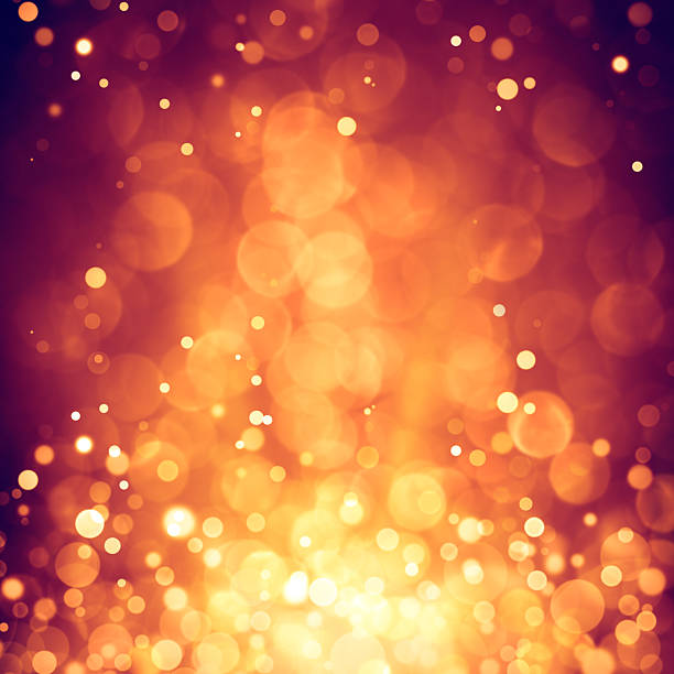 istock Like fire - old defocused lights and sparkles background 621841782