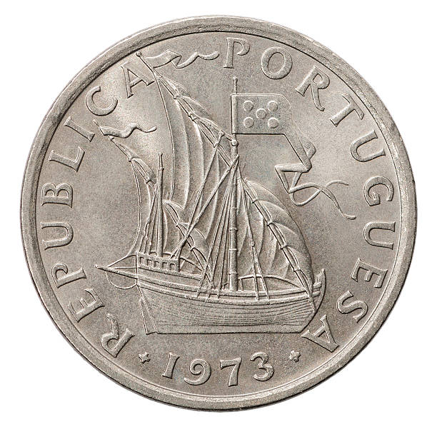 istock Portuguese Escudo coin 621842970