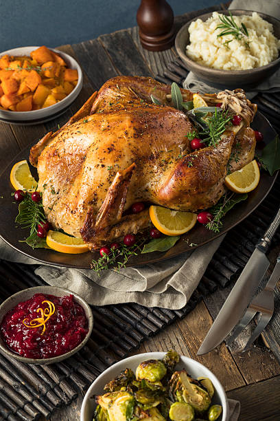 istock Homemade Thanksgiving Turkey Dinner 621846648