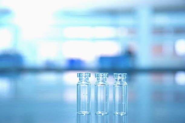 istock three glass vial in lab science for research 621849798