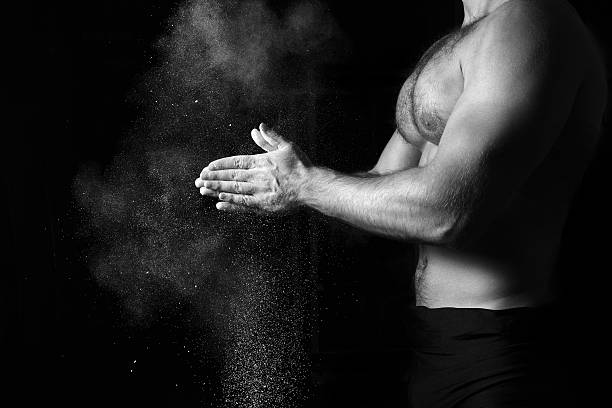 istock Closeup of a muscular man ready to workout. 621850716