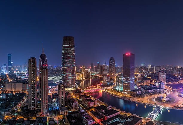 istock China Tianjin City Lights 621850822