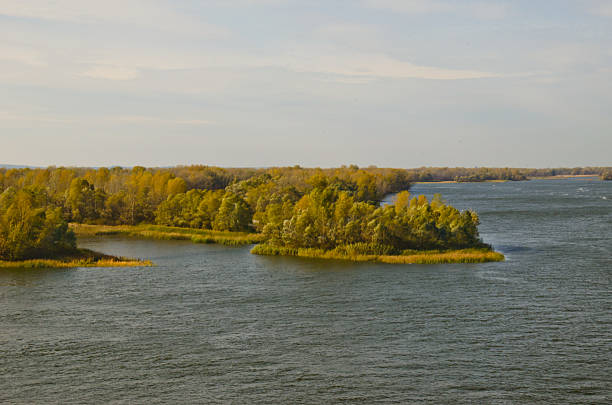 istock View on a river Dnieper from bridge in Kremenchug 621851684