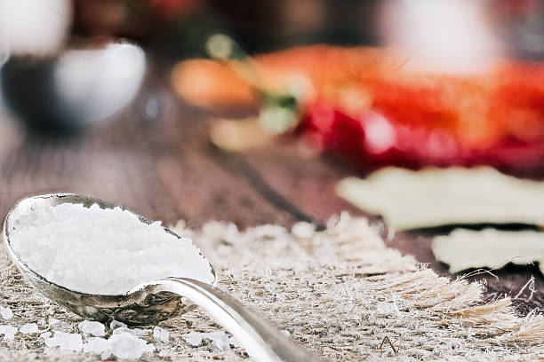 istock Sea salt and spices 621856820