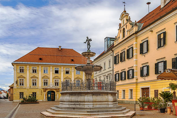 istock Market square in Sankt Veit an der Glan, Austria 621861108