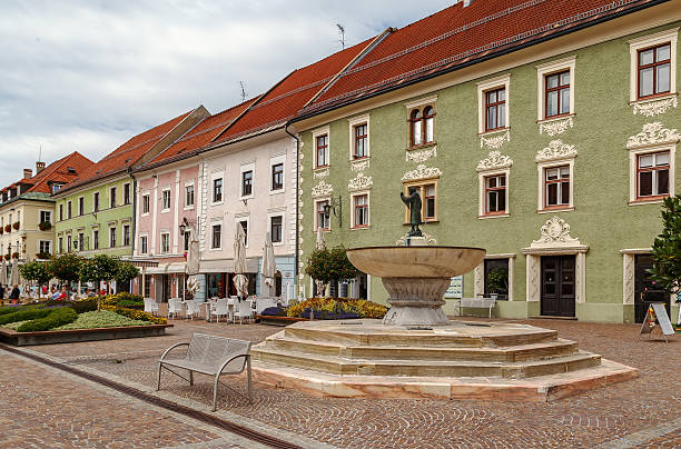 istock Market square in Sankt Veit an der Glan, Austria 621861314