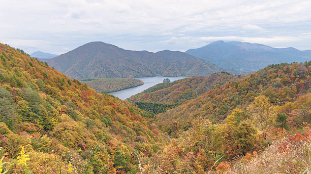 istock Scenery of the Akimoto Lake 621862492