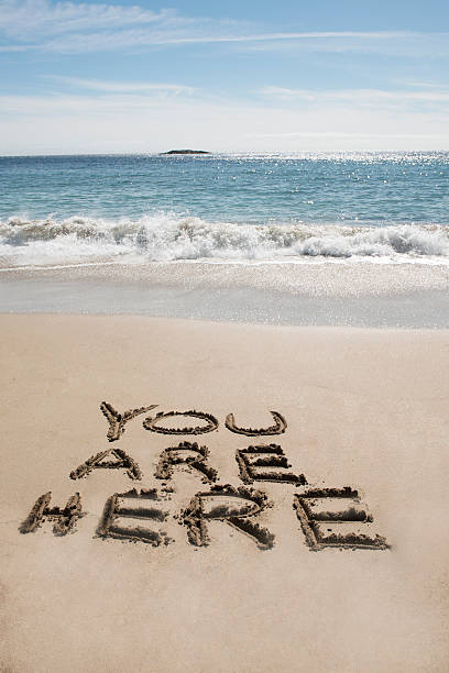 You are Here at the Beach