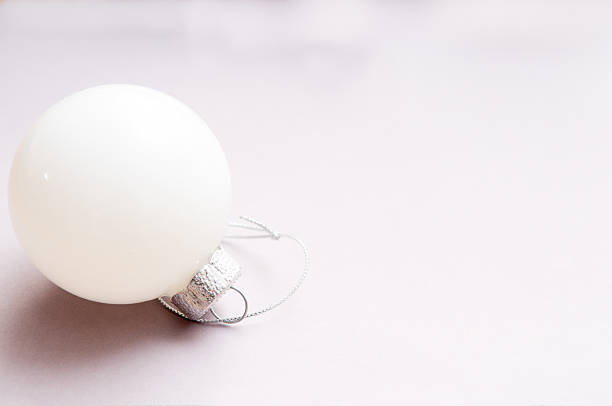 istock Christmas decoration close up with blurred white background 621895988