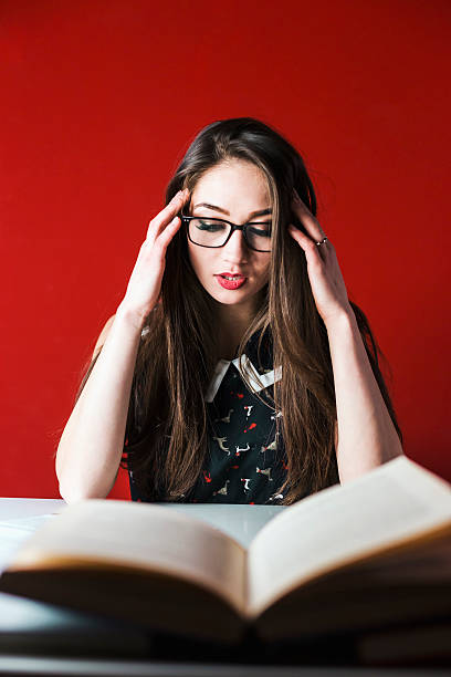 istock Attractive Thoughtful Brunette Student Girl 621898818