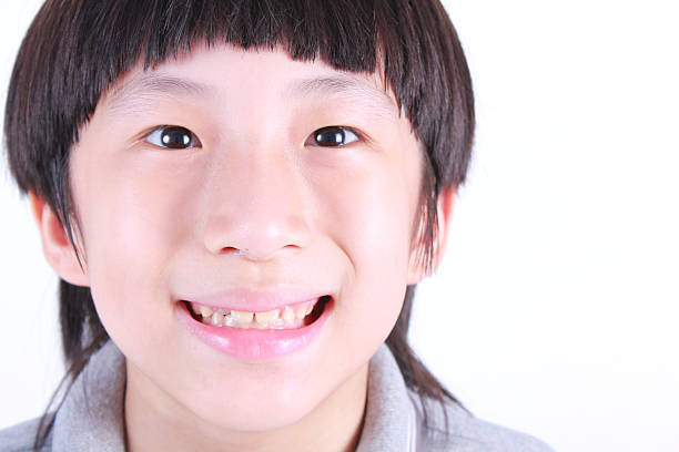 istock Little boy portrait close up face 621900028