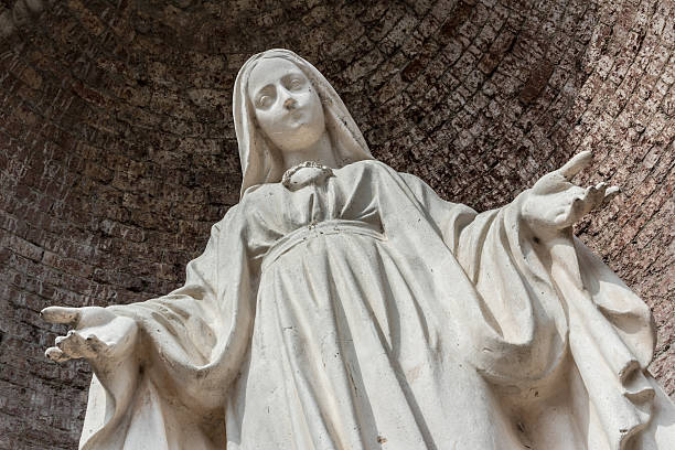 istock Statue of Our Lady 621900728