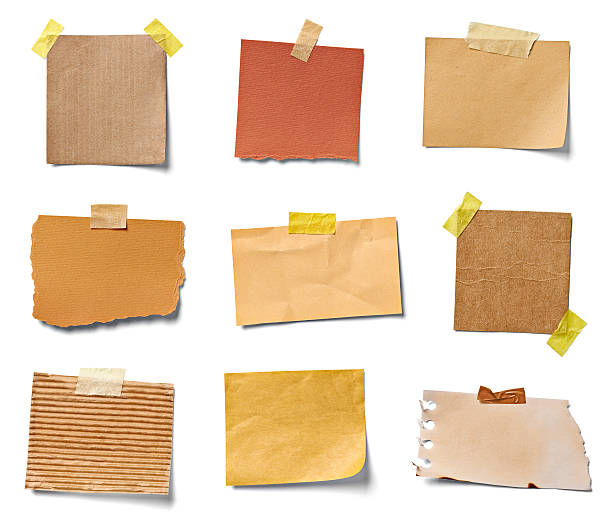 istock note paper piece label vintage grunge tape 621901524