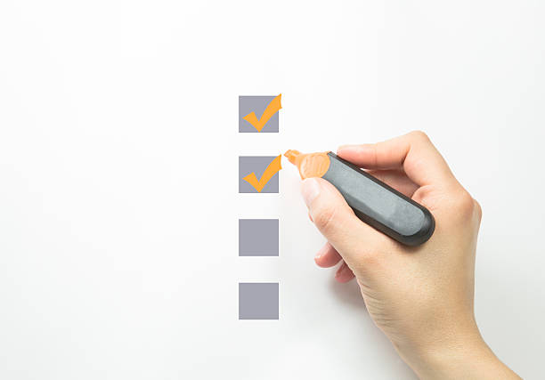istock Business plan. Hand choosing one of three options 621902016