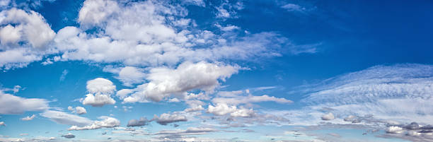 istock Panorama of clouds on sky 621913438